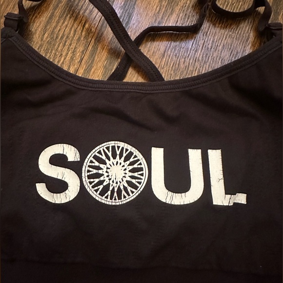 Champion x SoulCycle black sports bra size medium - Picture 2 of 4